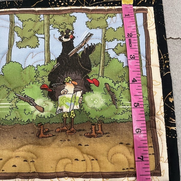 Set of 4 Cartoon Forest Animal Plate Matts - Picture 3 of 4